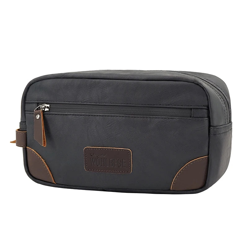 Men Waterproof PU Toiletry Bag Travel Portable Large capacity Cosmetic Bag Women Fashion Storage Wash Organizer Makeup Bag