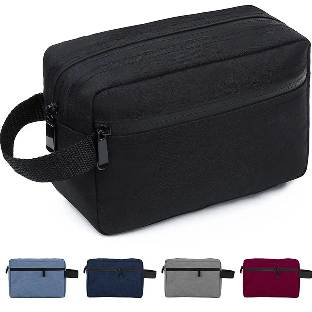 Dust-proof Canvas Electronic Digital Makeup Necessities Case Storage Pouch Wash Handbag Cosmetic Bags