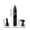 3-in-1 Nose, Ear & Facial Trimmer — Compact & Travel-Ready