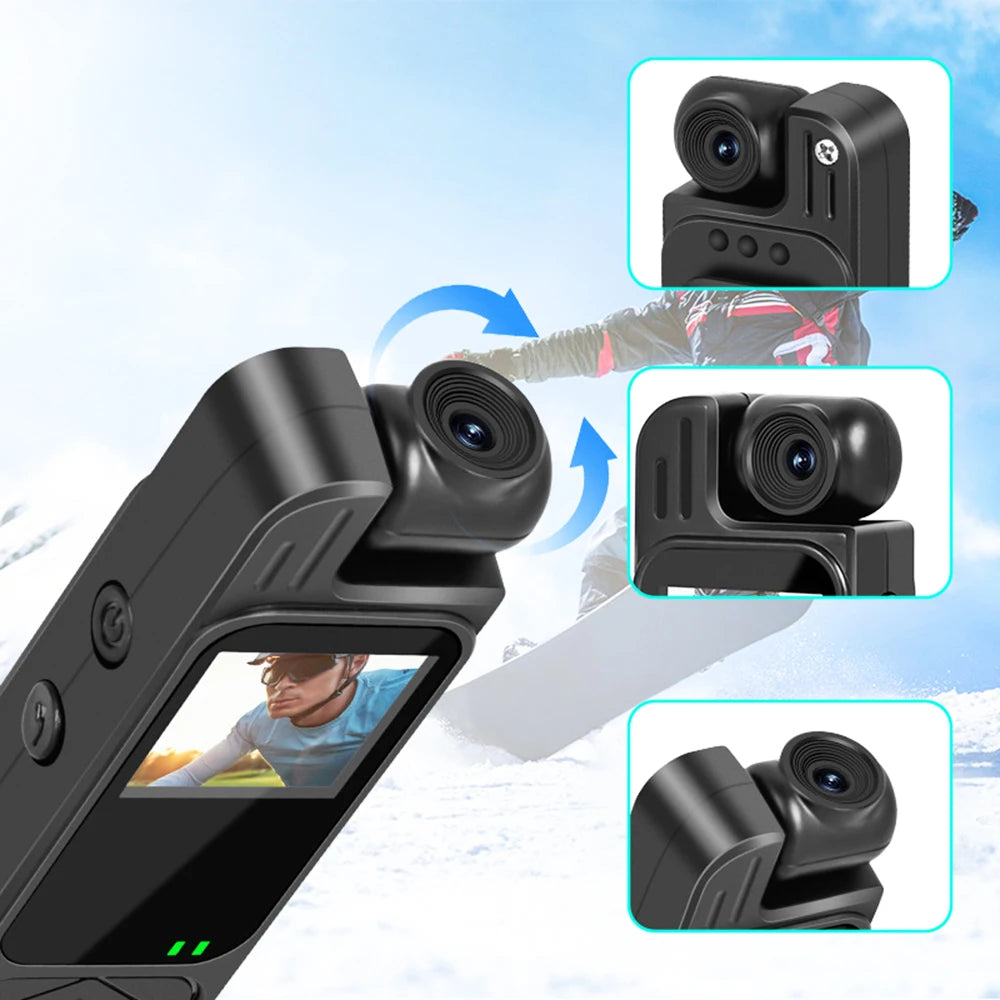 Y9 Mini 1080p Body Camera with 180° Rotating Lens