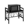 Expandable Microwave Shelf Organiser – White Background