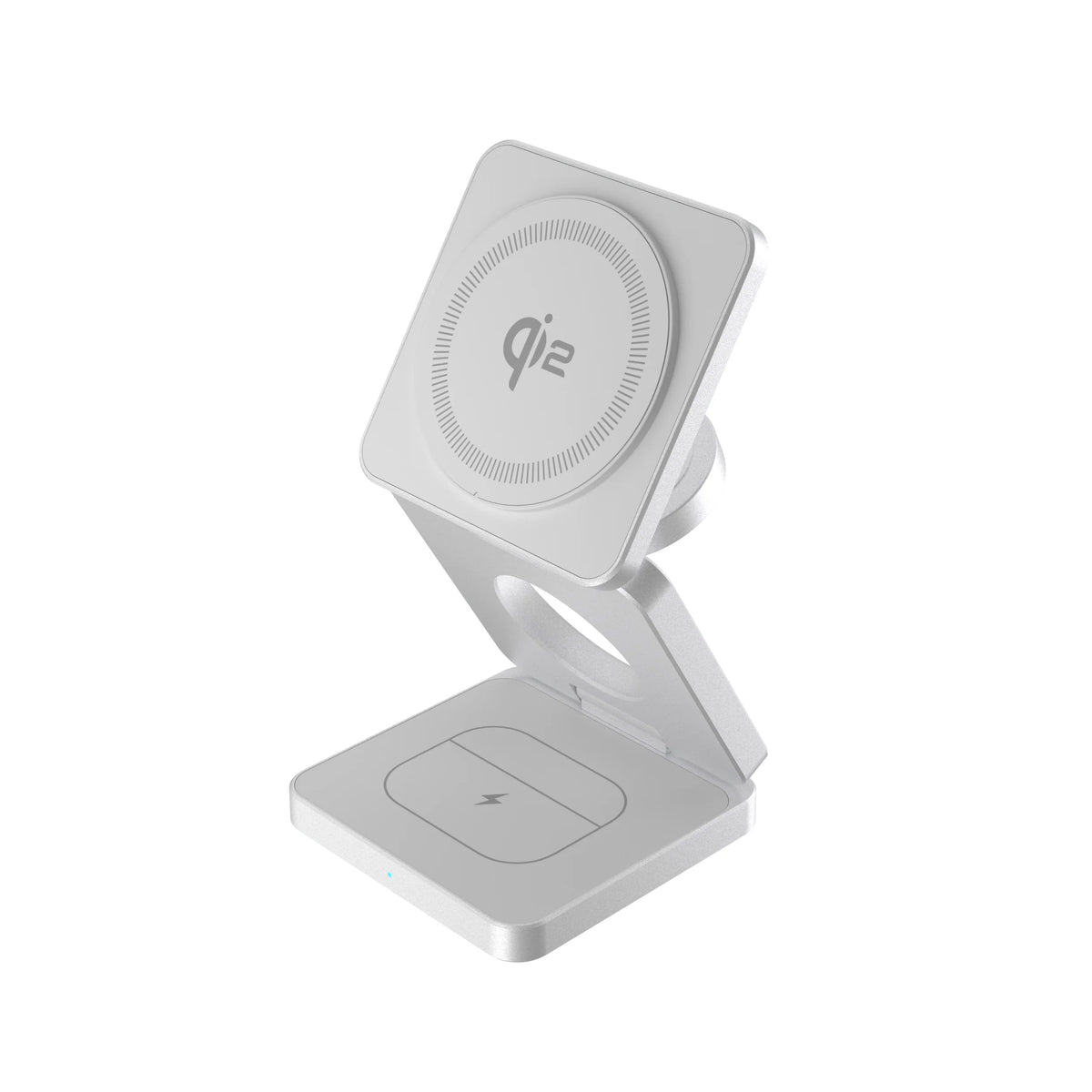 Qi2 3-in-1 Magnetic Wireless Charging Stand for iPhone, Apple Watch & AirPods
