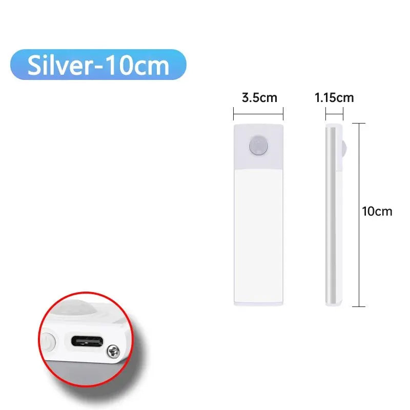 Rechargeable LED Under-Cabinet Light with Motion Sensor
