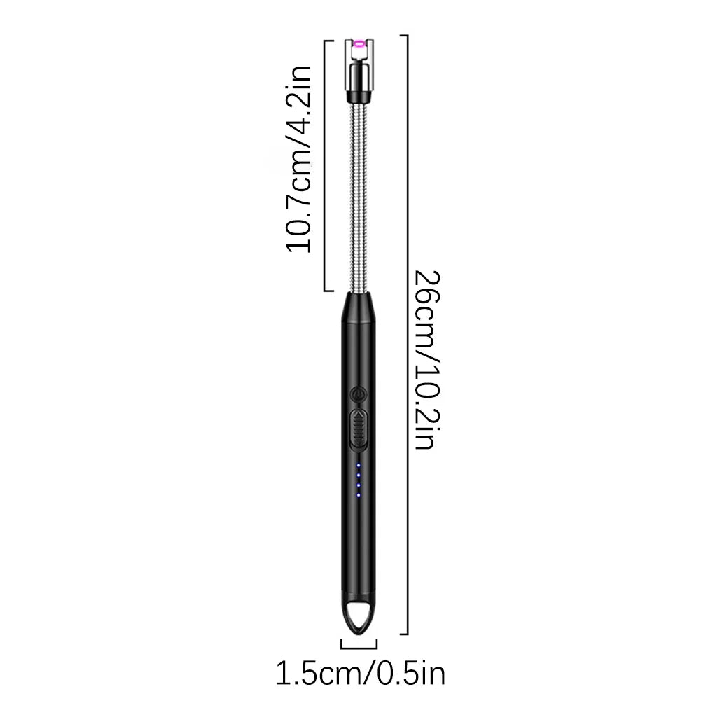 USB-C Rechargeable Arc Candle Lighter with Flexible Neck