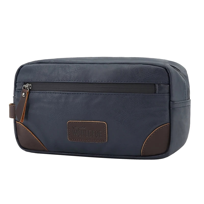 Men Waterproof PU Toiletry Bag Travel Portable Large capacity Cosmetic Bag Women Fashion Storage Wash Organizer Makeup Bag
