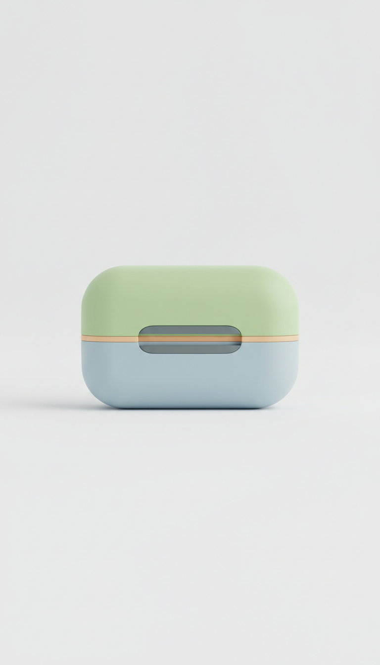 Dual-Compartment Orthodontic Travel Case
