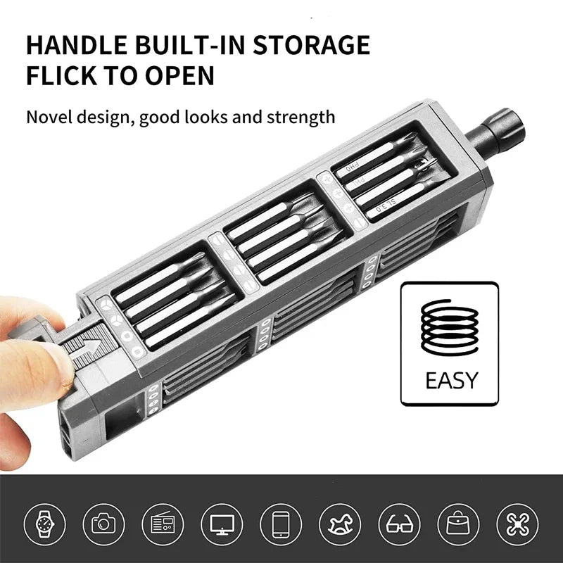 Precision Screwdriver Set for Phone, Watch & Laptop Repairs