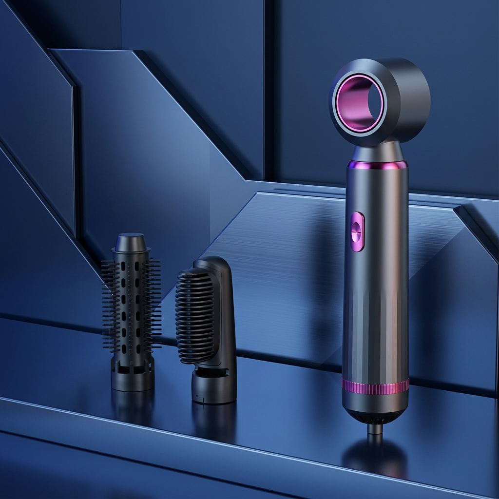 3-in-1 Hair Dryer & Hot Air Brush Styling Set