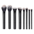 8-Piece Makeup Brush Kit – Foundation, Blush, Eye Shadow & Brow Brushes