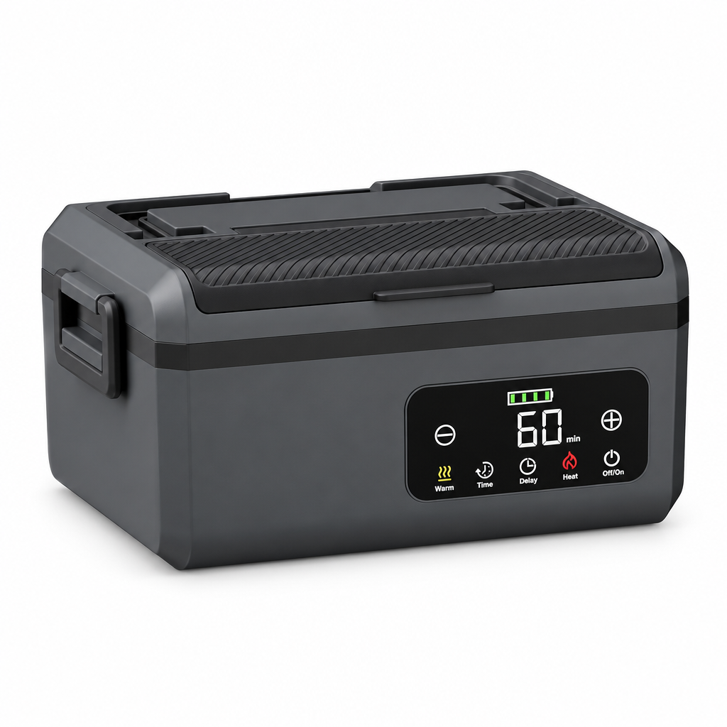 Grey rechargeable lunch box hero candidate