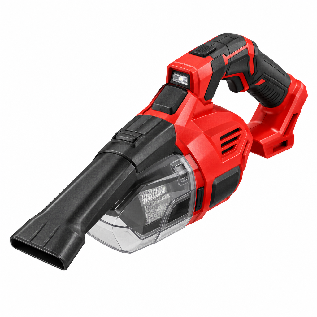 Handheld vacuum hero image regenerating from real reference photos