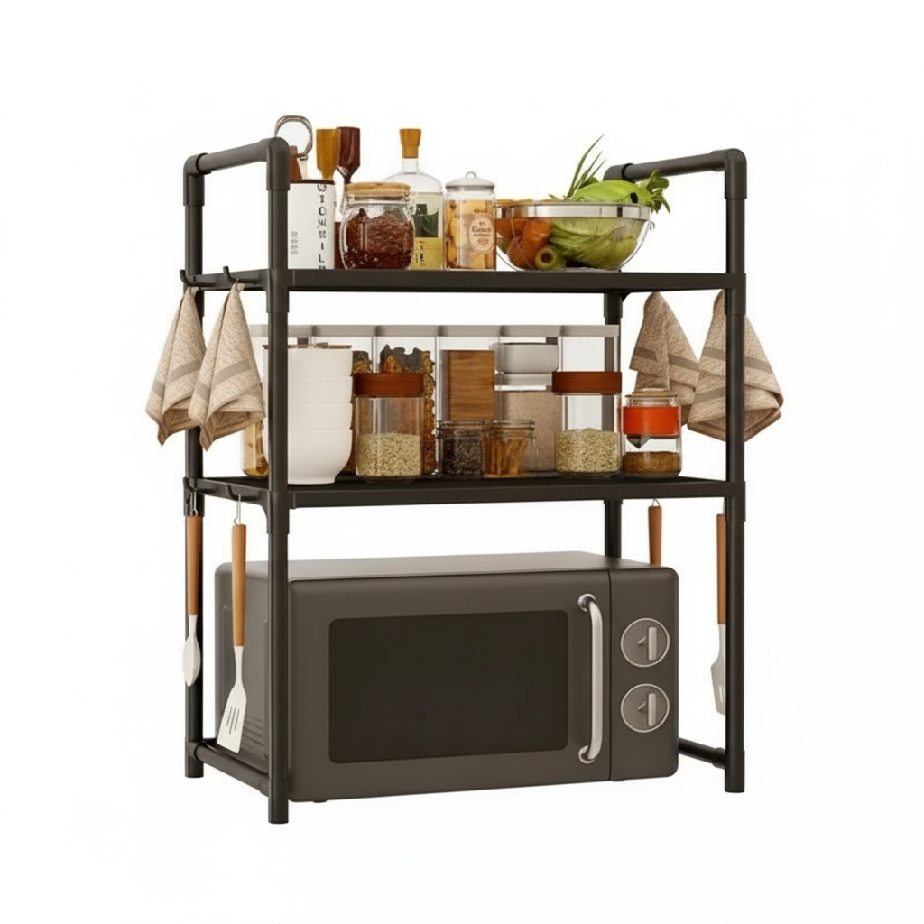 Heavy Duty Kitchen Baker's Rack – White Background