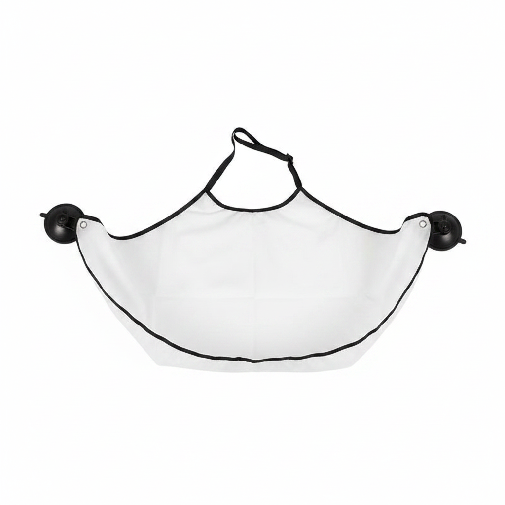 Men's Beard Shaving Bib & Grooming Cape | Hair Catcher with Suction Cups
