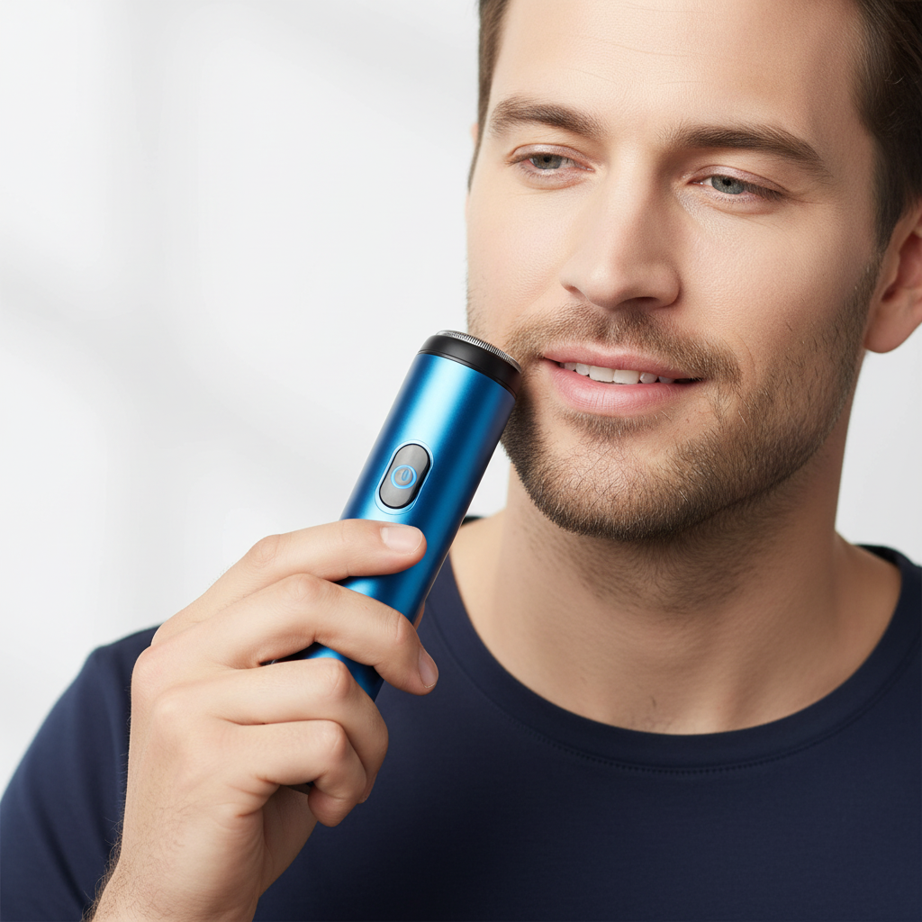 Mini Electric Shaver Lifestyle Shot