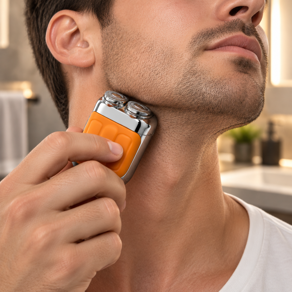 Mini Electric Shaver Lifestyle
