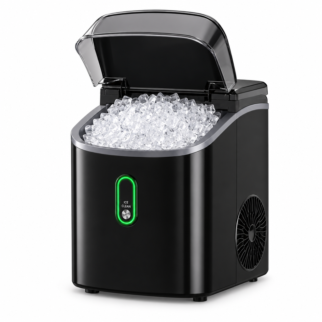 Nugget ice maker hero image, white background