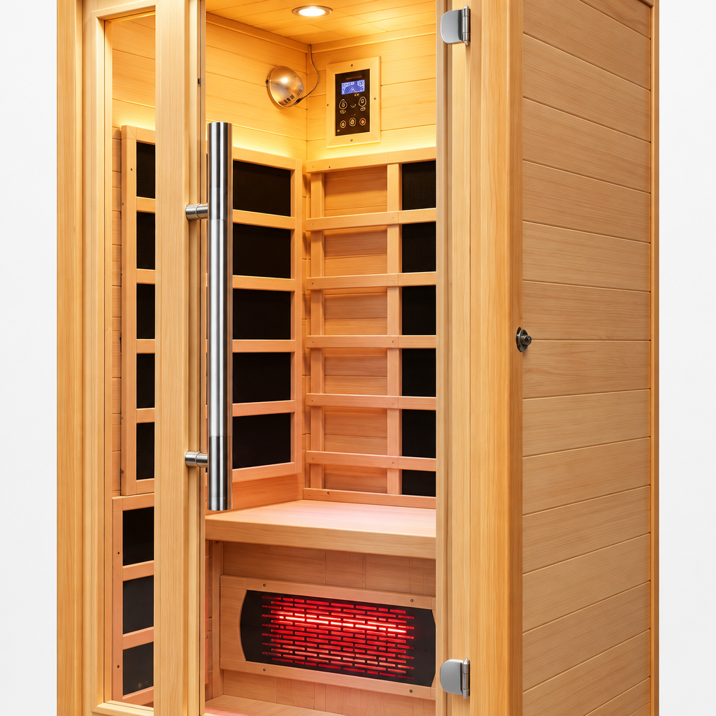 Sauna interior detail