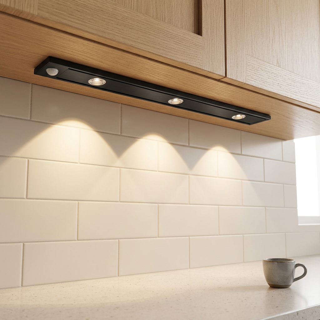 Three-LED cabinet light lifestyle candidate
