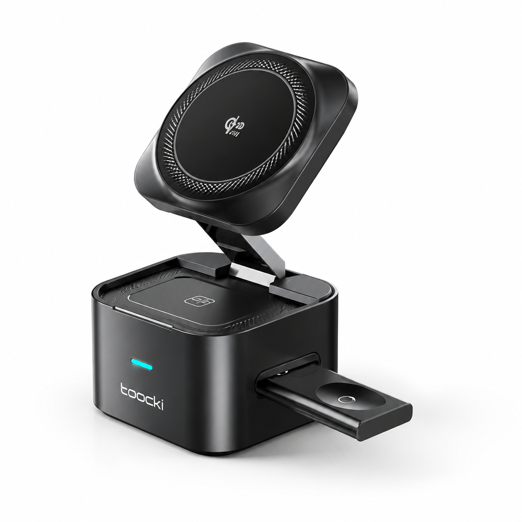 Toocki charging stand candidate on white
