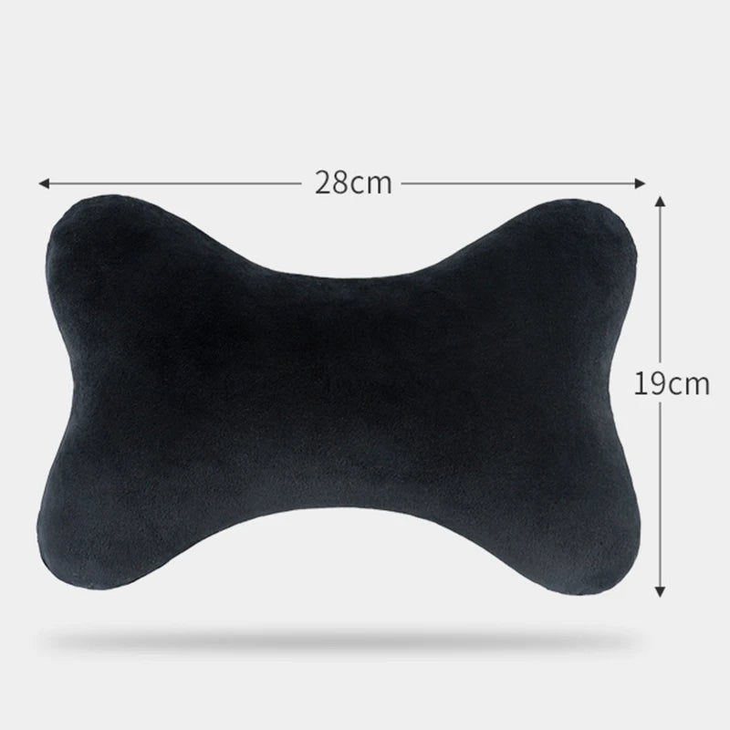 Car Headrest Neck Pillow, 28 x 19 cm