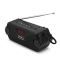 Portable Bluetooth Speaker with FM Radio & AUX Input