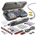 Cordless Rotary Tool Kit with 6 Speeds Rechargeable Polishing Pen Low Sound Round Sanding Disk for Home DIY Crafts/Carving/Polis