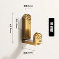 Metal No Drill Wall Mounted Coat Hooks Door Back Coat Hanger Clothes Hat Rack for Entryway Multifunctional Bathroom Towel Hook