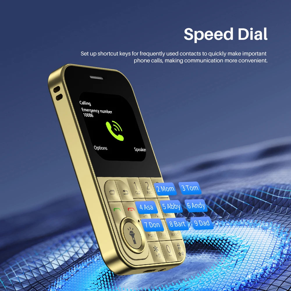 SERVO V9 Mini 2G Dual-SIM Feature Phone, 2.01-Inch