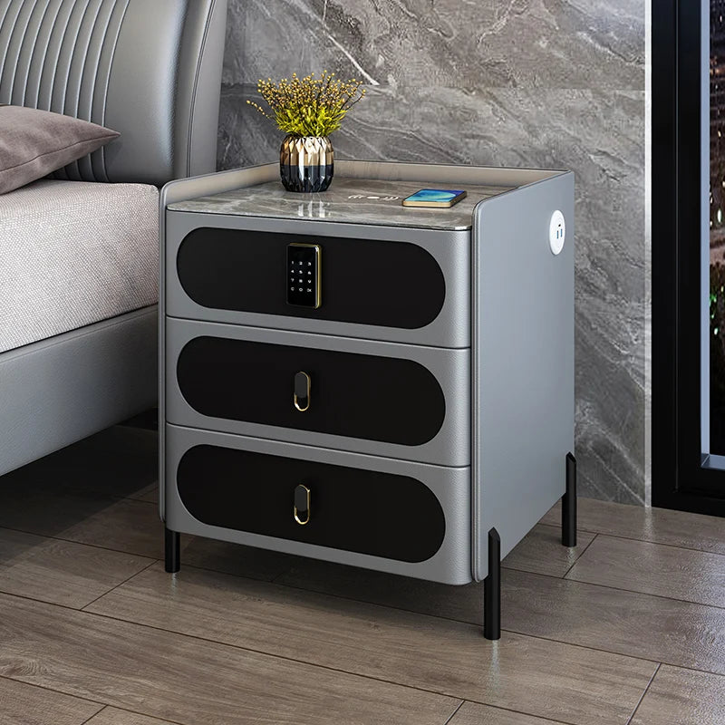 Bedside Table with Drawers, Multiple Styles and Sizes