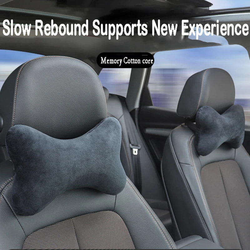 Car Headrest Neck Pillow, 28 x 19 cm