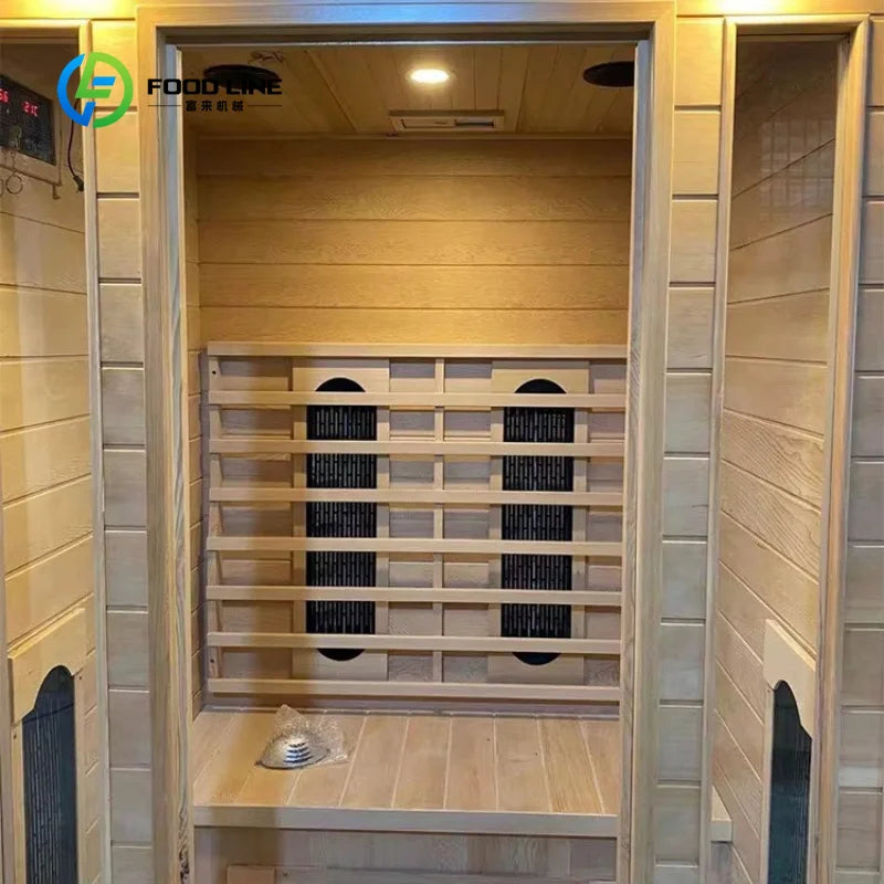 Customisable One-Person Infrared Sauna Room