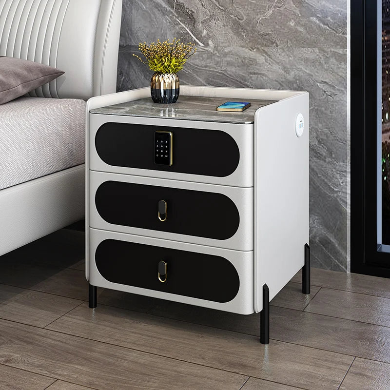 Bedside Table with Drawers, Multiple Styles and Sizes