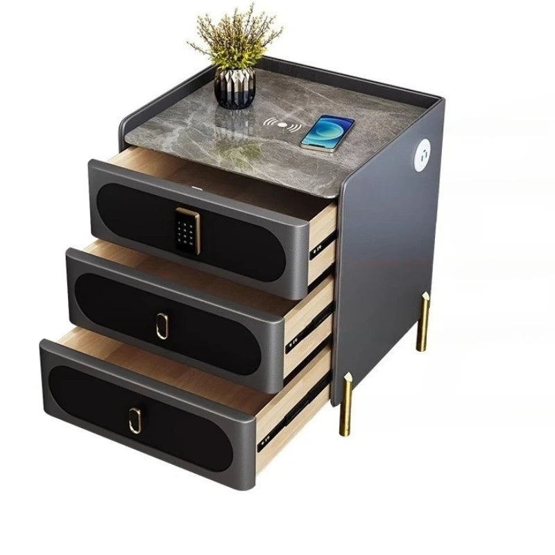 Bedside Table with Drawers, Multiple Styles and Sizes