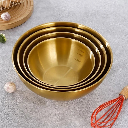 3-Piece Stainless Steel Mixing Bowl Set