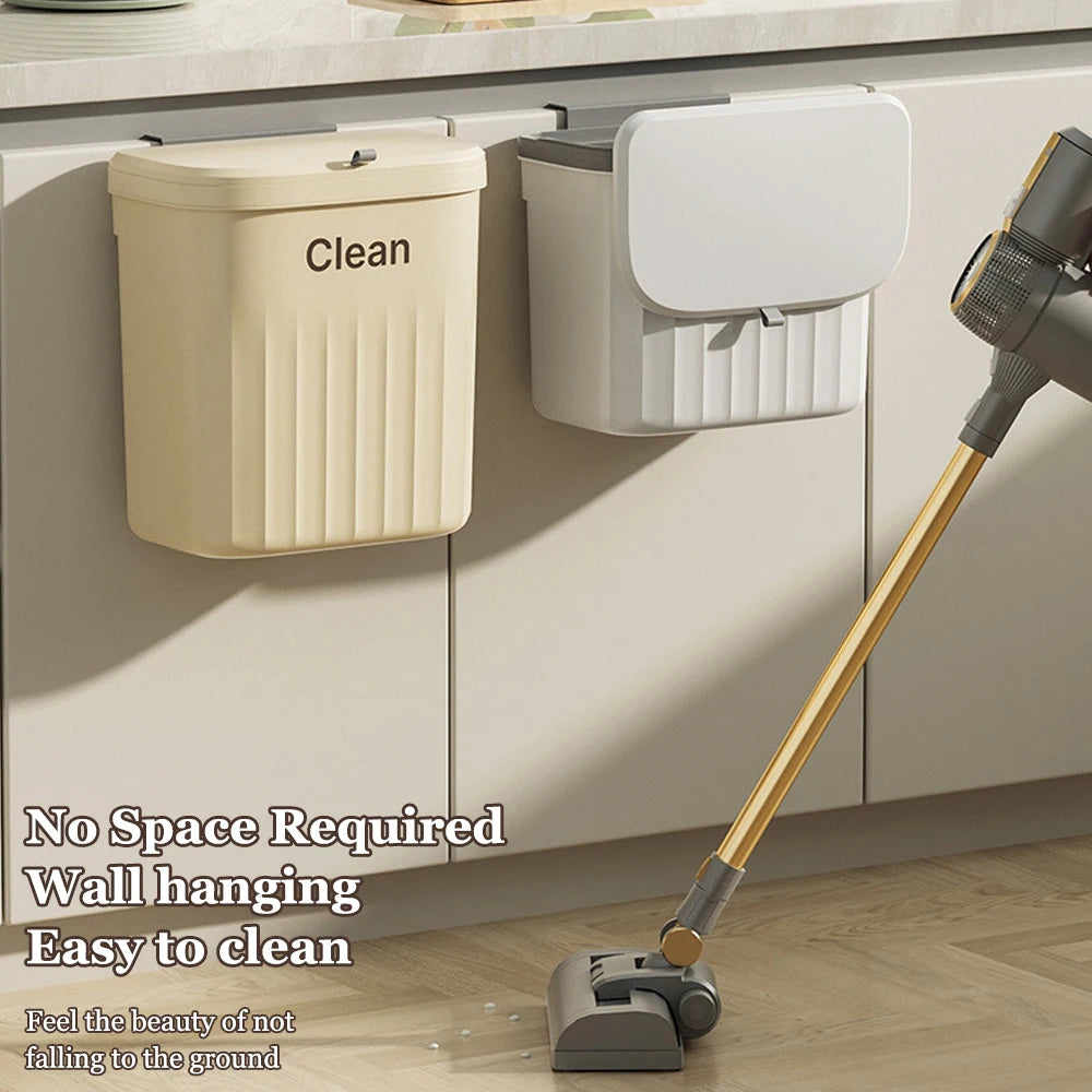 Hanging Kitchen Cabinet Bin with Lid, 8.5L or 12L