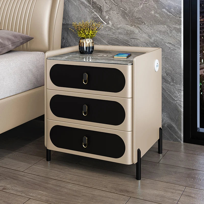 Bedside Table with Drawers, Multiple Styles and Sizes
