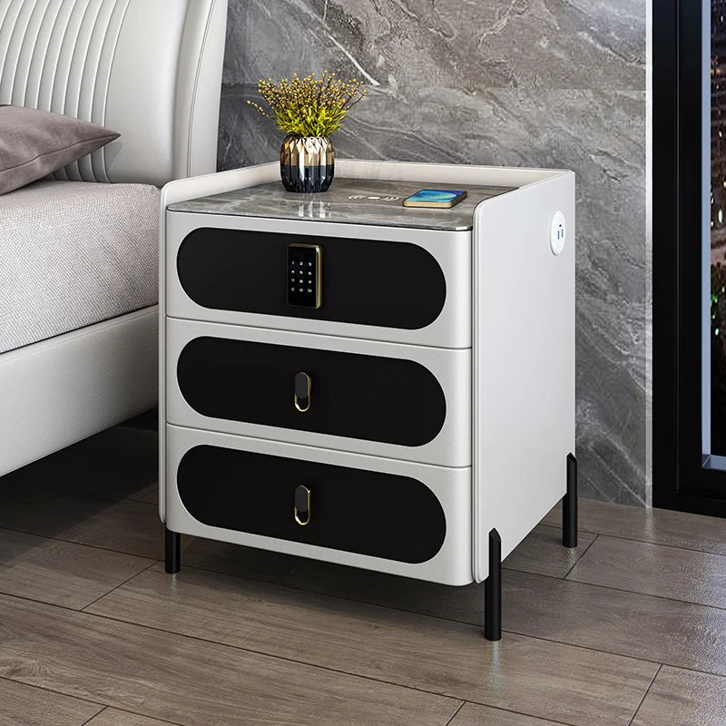 Bedside Table with Drawers, Multiple Styles and Sizes