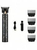 Cordless Hair and Beard Trimmer – Professional Grooming Kit for Men