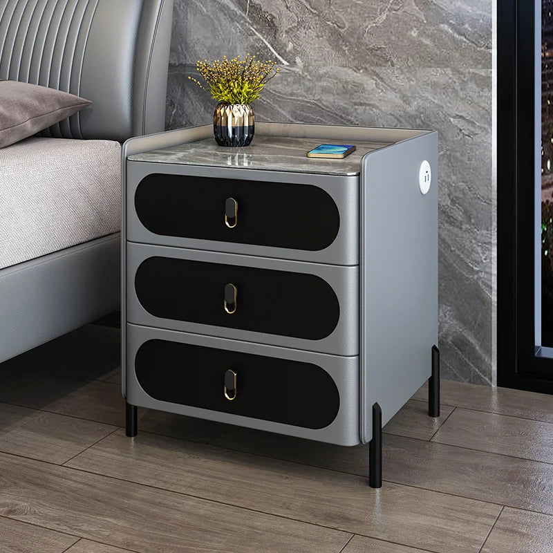 Bedside Table with Drawers, Multiple Styles and Sizes