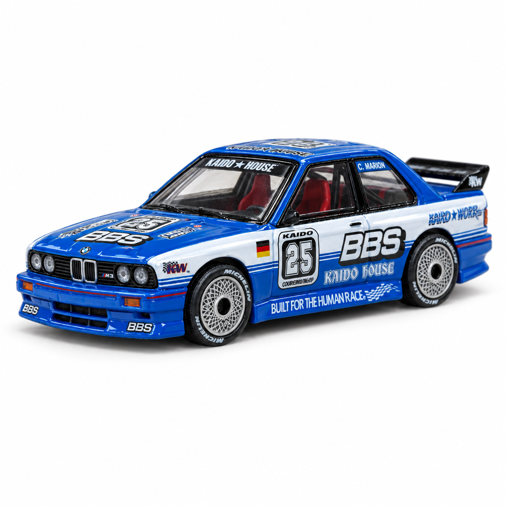 White-background BMW M3 diecast hero candidate